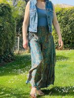 Pantalón tipo palazzo Estilo indio