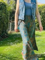 Pantalón tipo palazzo Estilo indio