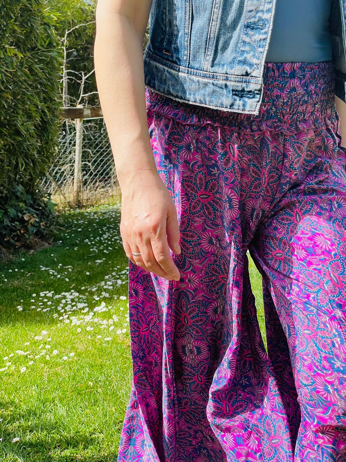 Pantalón palazzo estilo indio Pantalón palazzo estilo indio