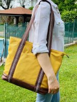 Bolso shopper de tela algodón