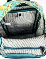 Mochila cuadrada de flores