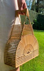 Bolso de Bambú con asa de imán