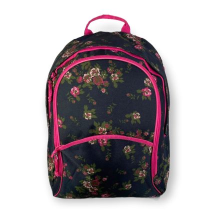 Mochila escolar flores