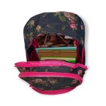 Mochila escolar flores