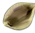 Bolso de piel trenzado