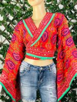Top étnico Bordado a mano
