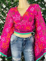 Top étnico Bordado a mano