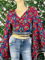 Top étnico Bordado a mano