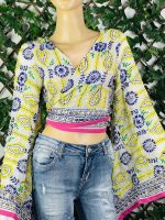 Top étnico Bordado a mano
