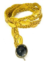 Cinturón artesanal de piel PEQ