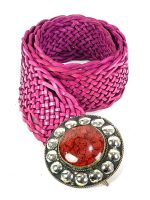 Cinturón de piel artesanal GRANDE