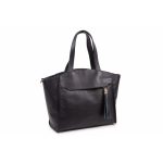 Bolso de piel con borla