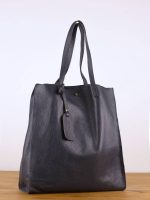 Bolso de piel 2 piezas con bolso interior