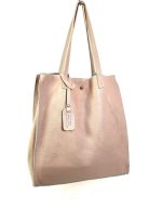 Bolso de piel 2 piezas con bolso interior