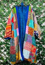 Kimono Mediano patchwork de Mujer