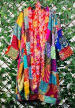 Kimono Mediano patchwork de Mujer