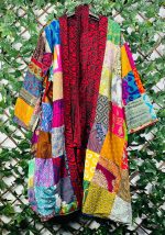 Kimono Mediano patchwork de Mujer