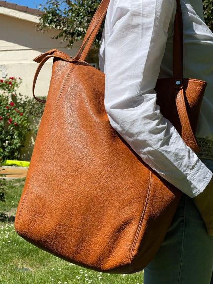 Bolso sintético de hombro suave