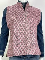 Chaleco bohemio étnico reversible