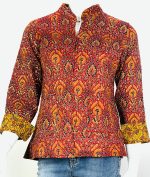 Chaqueta étnica estilo indio