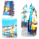 Bufanda de algodón "Budapest"