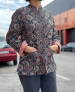 Chaqueta étnica estilo indio