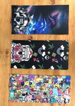 Braga deportiva estampada multicolor