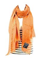 Fulares con estampado de colores lisos