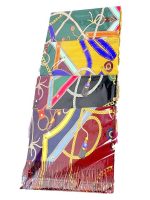 Bufanda con estampado rayas