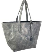 Bolso shopper reversible de polipiel