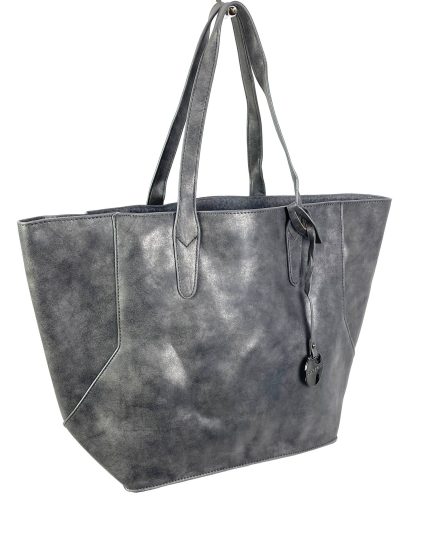 Bolso shopper reversible de polipiel