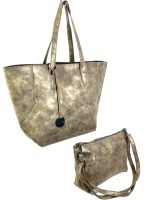Bolso shopper reversible de polipiel