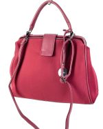 Bolso hobo de tela y polipiel