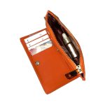 Cartera con tarjetero sintético