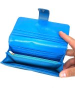 Cartera polipiel con tarjetero