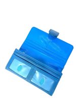 Cartera polipiel con tarjetero