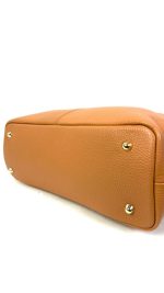 Bolso de piel italiana semiluna