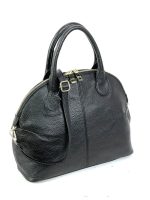 Bolso de piel italiana semiluna