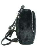 Mini mochila de pelo sintético