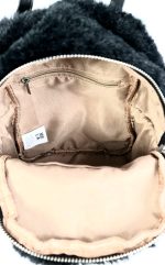 Mini mochila de pelo sintético