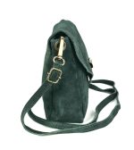 Bandolera piel con solapa