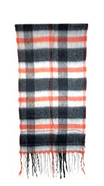 Bufanda con estampado a cuadros