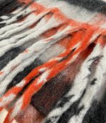 Bufanda con estampado a cuadros