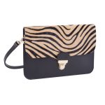 Bandolera de piel Animal print