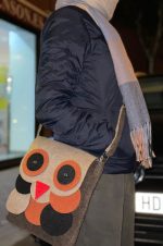 Bolso con diseño búho