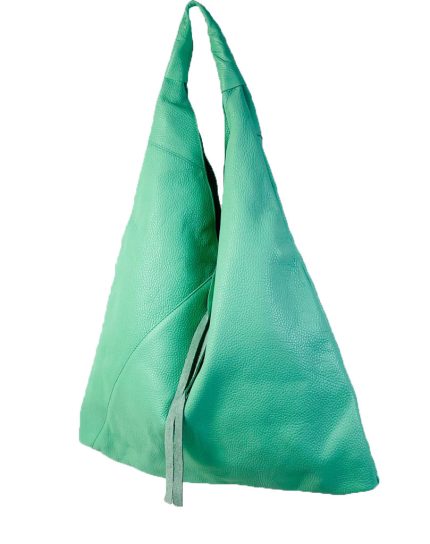 Bolso shopper piel de grano con monedero