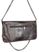 Bolso Sobre de piel serpiente