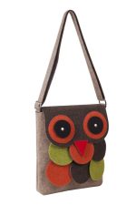 Bolso con diseño búho