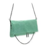 Bolso Sobre de piel serpiente