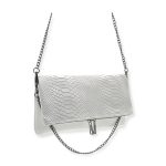 Bolso Sobre de piel serpiente